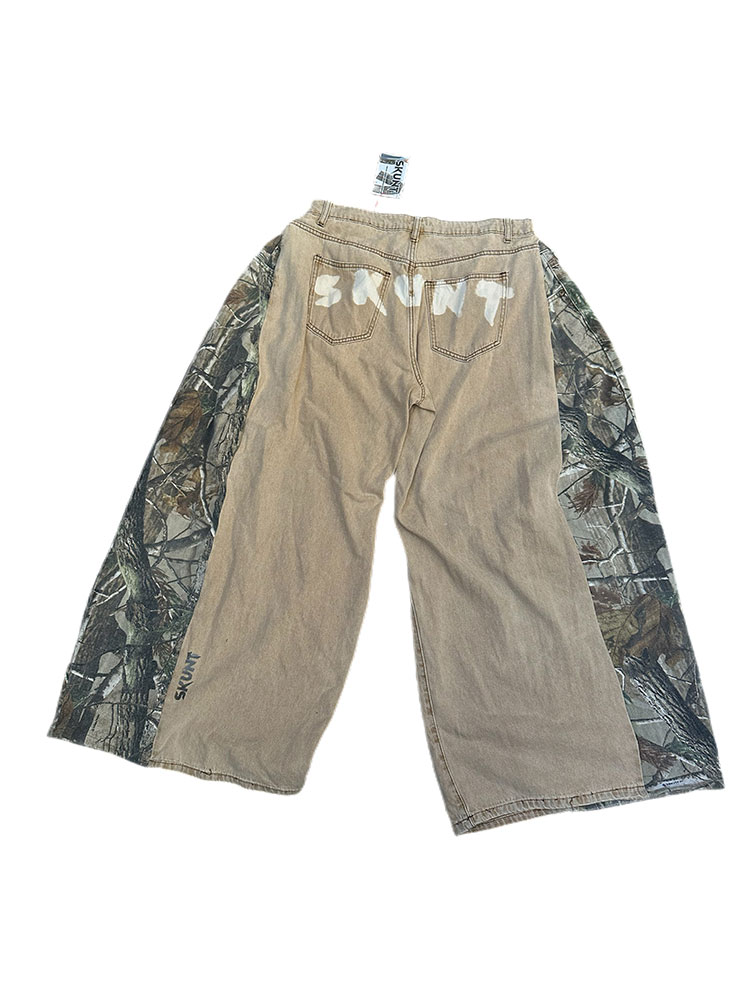 Baggy leg upcycled jeans Australia
