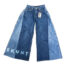 Wide leg oneoff design denim jeans Australia