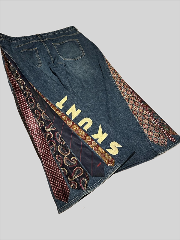 Skunt Custom Mens Reworked Denim Jeans Skunt Custom Mens Reworked Denim Jeans