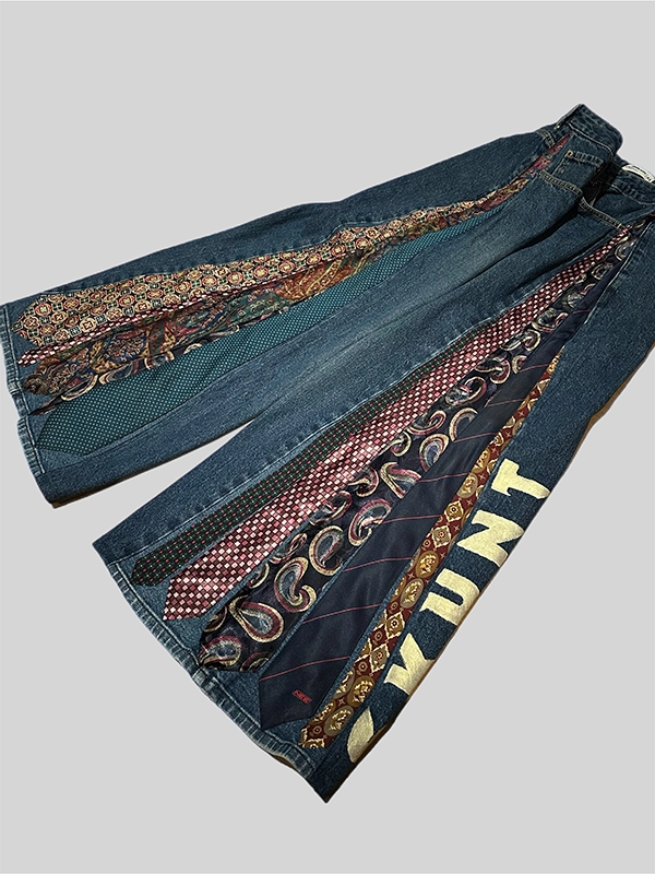 Skunt Custom Mens Reworked Denim Jeans Skunt Custom Mens Reworked Denim Jeans