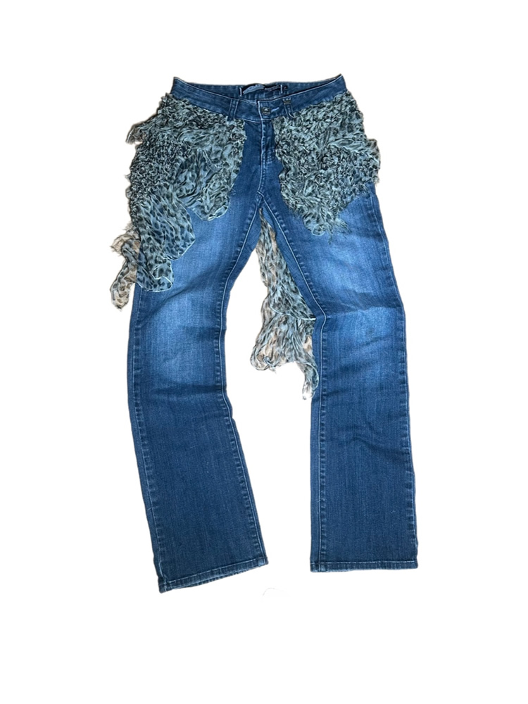 Skirt With Denim Jean